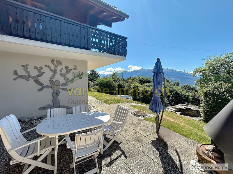 Terrase à l'ouest