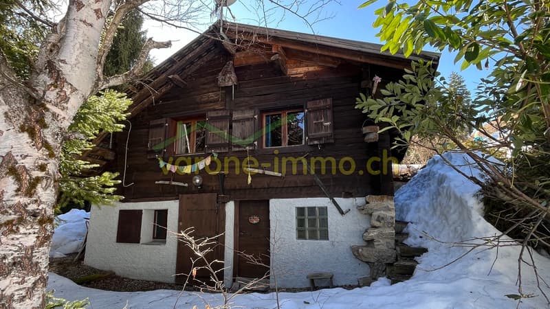Façade du chalet