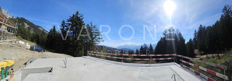 Chalet en cours de construction
