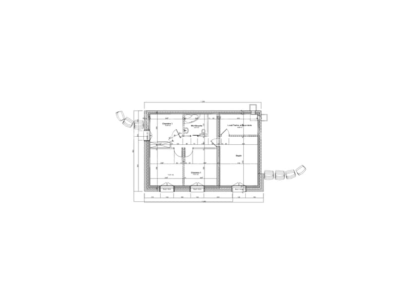 Plan du rez-de-chaussée