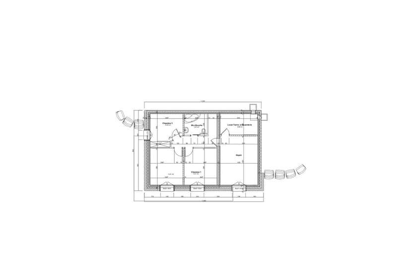 Plan du rez-de-chaussée