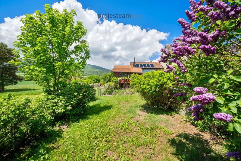 2 apartments 84m2 and 181m2, combined into a triplex in a renovated farm (6)