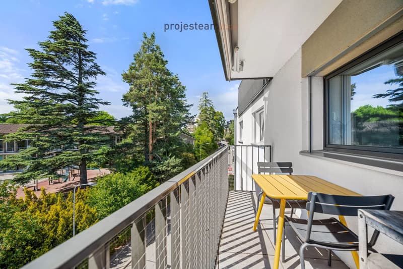 Lausanne ? La Sallaz | Elegant 4.5 rooms with lake view, terrace and high-quality amenities (10)