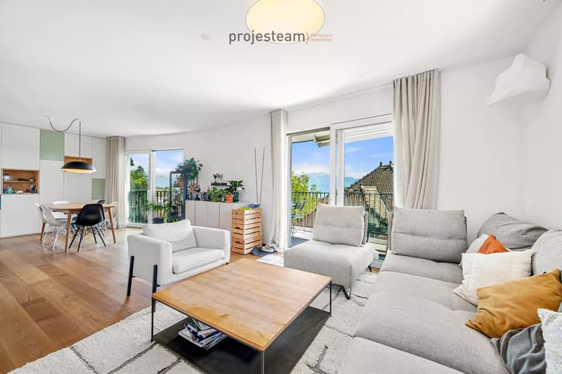 Lausanne ? La Sallaz | Elegant 4.5 rooms with lake view, terrace and high-quality amenities (6)