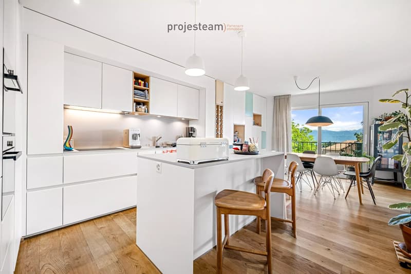 Lausanne ? La Sallaz | Elegant 4.5 rooms with lake view, terrace and high-quality amenities (3)