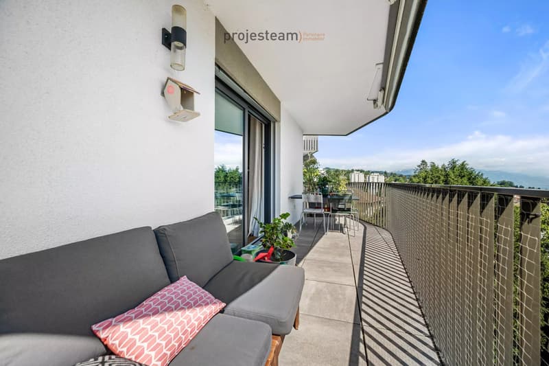 Lausanne ? La Sallaz | Elegant 4.5 rooms with lake view, terrace and high-quality amenities (9)