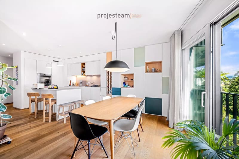 Lausanne ? La Sallaz | Elegant 4.5 rooms with lake view, terrace and high-quality amenities (2)