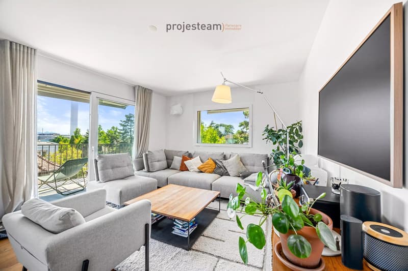 Lausanne ? La Sallaz | Elegant 4.5 rooms with lake view, terrace and high-quality amenities (7)