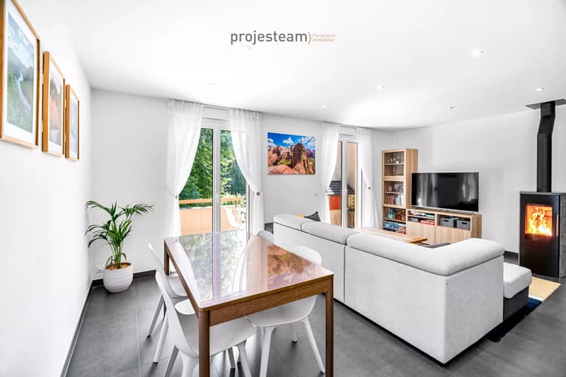 Magnifique duplex en attique de 4,5 pièces avec mezzanine à Chavannes-de-Bogis (2)