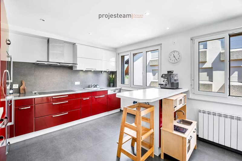 Magnifique duplex en attique de 4,5 pièces avec mezzanine à Chavannes-de-Bogis (5)