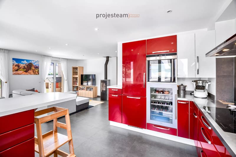 Magnifique duplex en attique de 4,5 pièces avec mezzanine à Chavannes-de-Bogis (4)