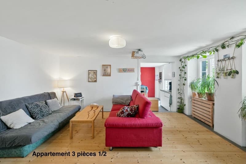 An 820 m² farm building with 3 apartments and 2 partially renovated barns, 8 km from Avenches and 25 km from Neuchâtel and Fribourg. (10)