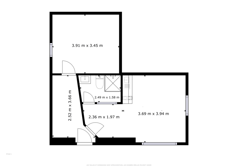 Petit immeuble locatif à 300 mètres du centre-ville (30)
