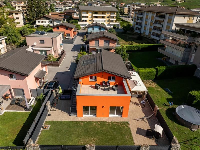 Charming 4.5 room villa of 130 m2 in Vétroz on a plot of 463 m2 (4)