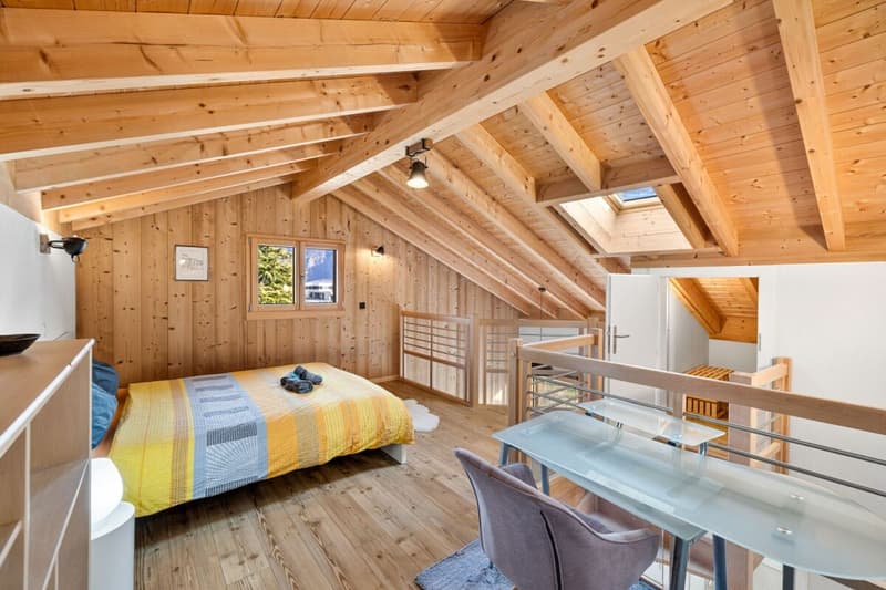 Charmante villa mitoyenne 3 pièces 1/2 de 110 m2 au coeur des vignes de Saillon (13)