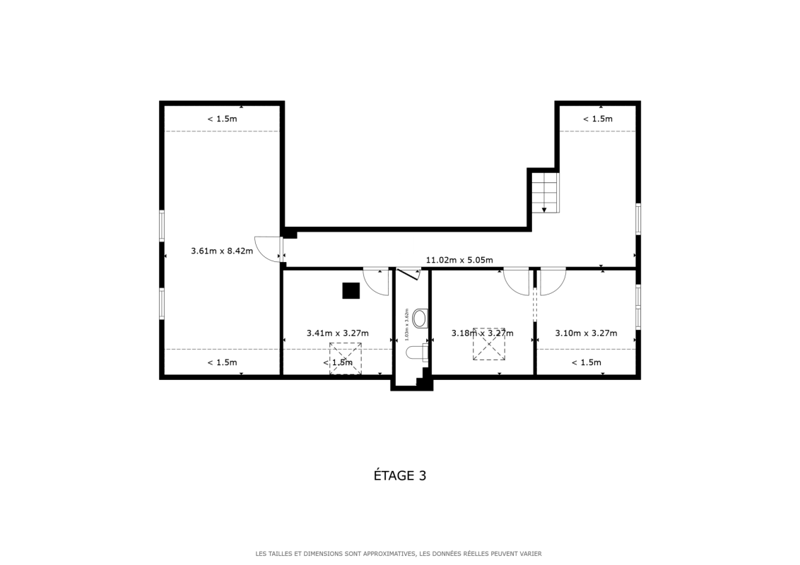 Maison individuelle 6 pièces 1/2 avec un atelier et une vue extraordinaire à Chemin Dessous (32)