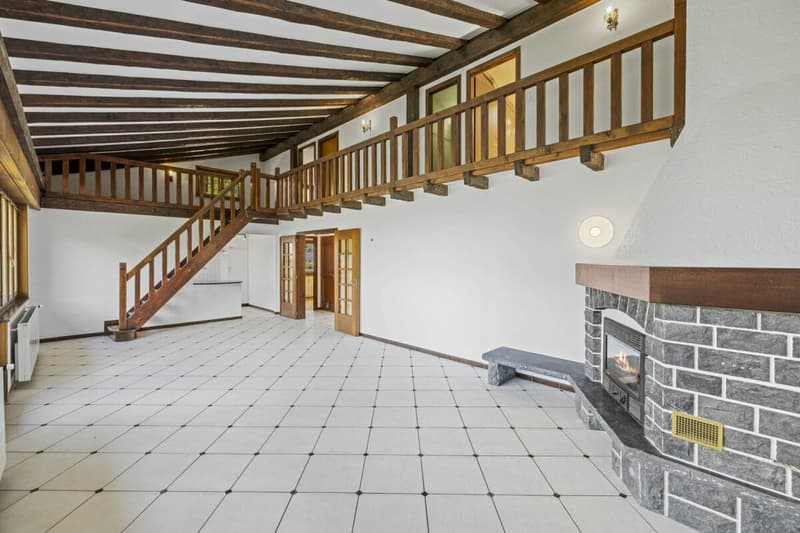 Maison individuelle 6 pièces 1/2 avec un atelier et une vue extraordinaire à Chemin Dessous (6)
