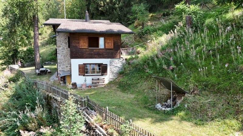 Chalet unique au bord du bisse, à seulement 350 mètres des télécabines de Veysonnaz (19)