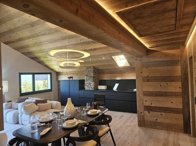 Mansarda di 4,5 locali a Crans-Montana (1)