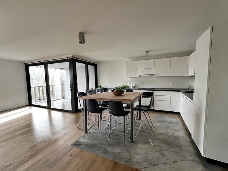Magnifique appartement de 3.5 pièces avec balcon à Bassins (9)