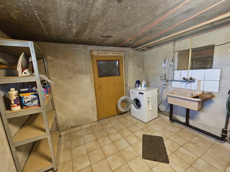 Buanderie sous-sol
