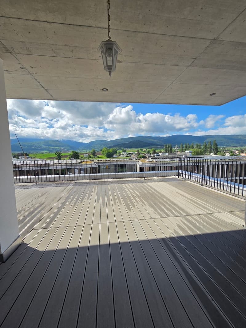 Exceptional apartment on the 6th floor with breathtaking views of Delémont (6)