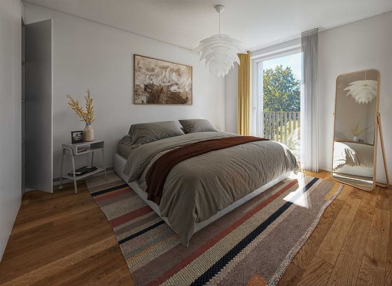 4.5 pièces avec 99 m² de terrasses : l'espace extérieur dont vous rêve (6)