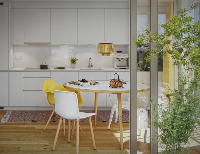 Vivez l'espace et la sérénité : 4.5 pièces avec balcon (4)