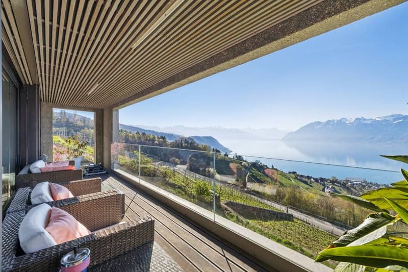 Exceptional duplex suspended above Lake Geneva (1)