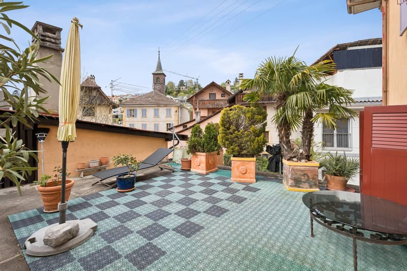 Large village house in Tuileries-de-Grandson - 2 apartments + (5)