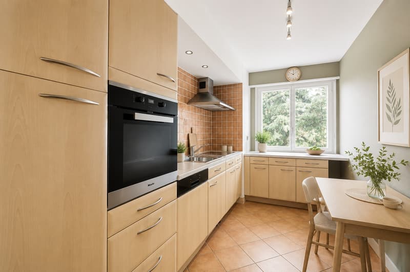 Spacious apartment to renovate in the center of Chailly (4)