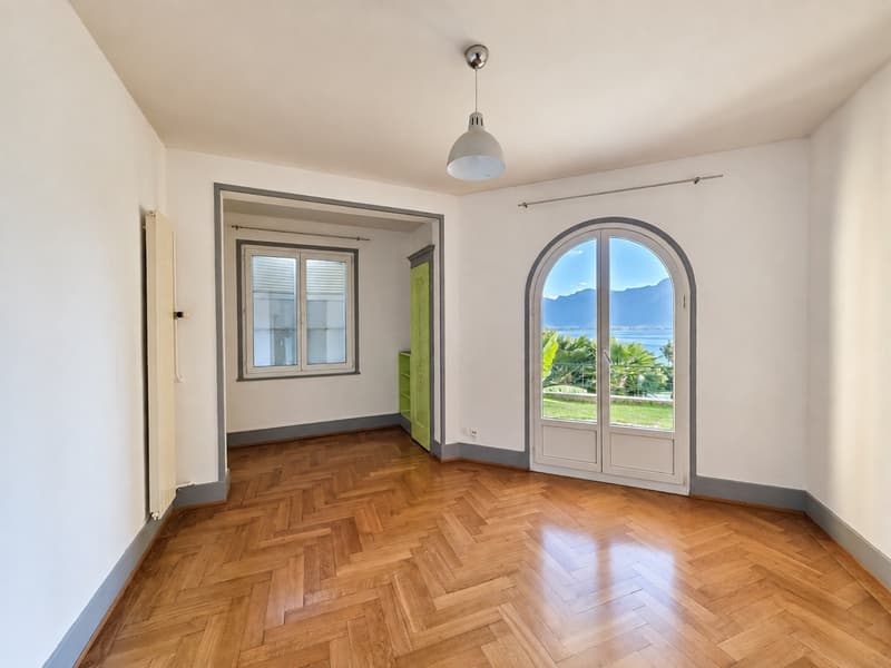 Superbe appartement avec grand jardin - Magnifique vue sur le lac (7)