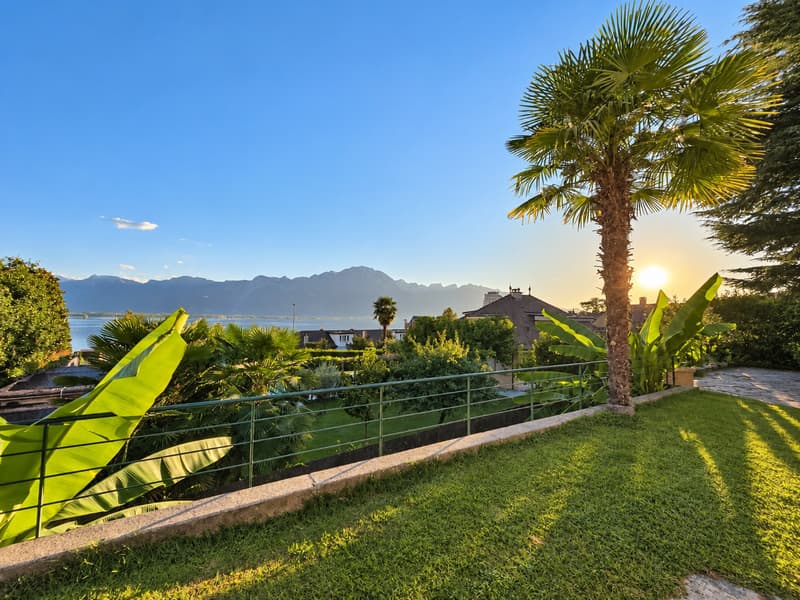 Superbe appartement avec grand jardin - Magnifique vue sur le lac (10)