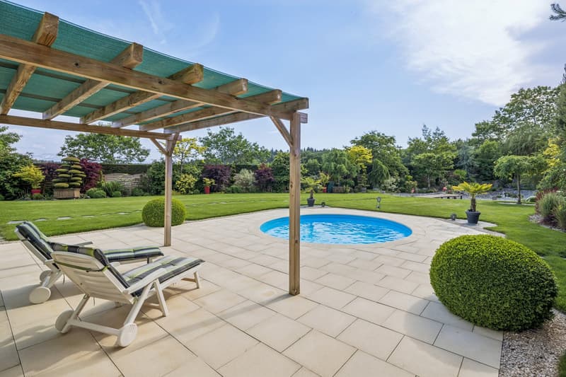 Exceptional 8-room estate with tree-lined park and pool in Montprev (4)
