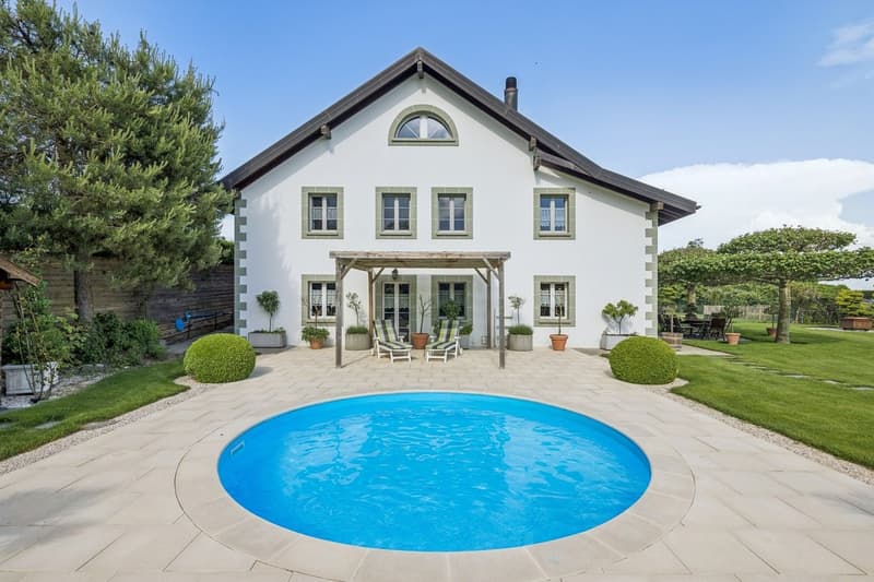 Exceptional 8-room estate with tree-lined park and swimming pool in Montprev (1)