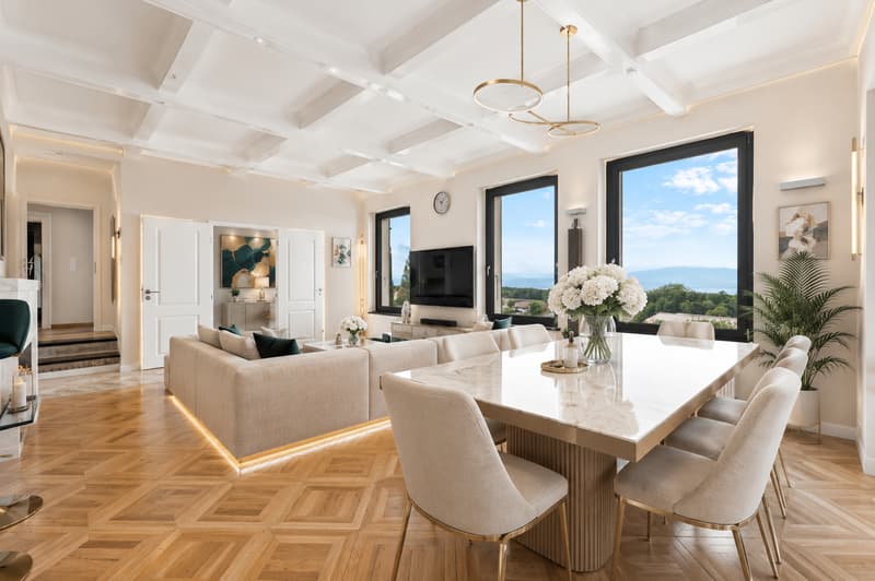 Individual villa in the heart of the vineyards with panoramic view of the lake (4)