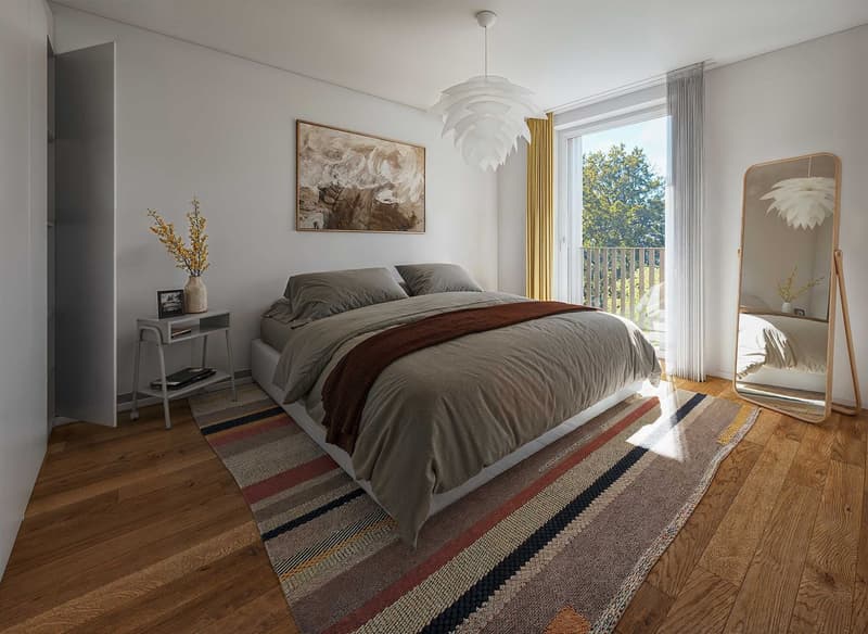 Comfort and brightness on the agenda: 3.5 rooms with balcony! (5)