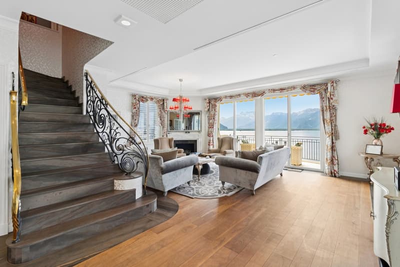 Unique - Penthouse de prestige avec vue panoramique à Montreux (5)