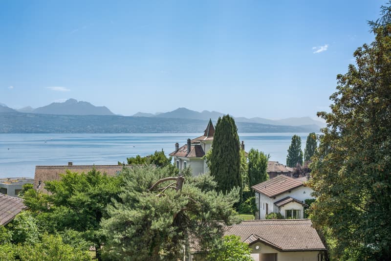 Propriété de Charme entre le Bourg de Pully et le Lac (1)