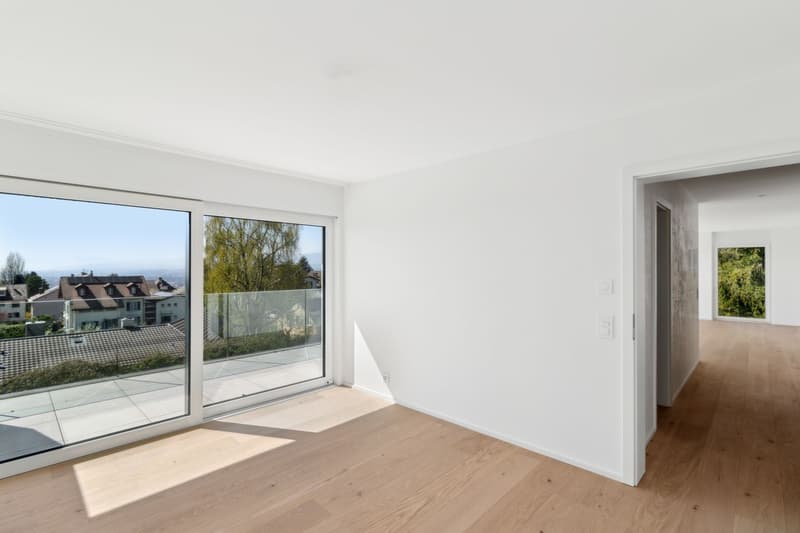 Attique de standing à Prilly avec vue imprenable sur le lac Léman (7)
