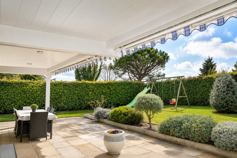 terrasse au rez