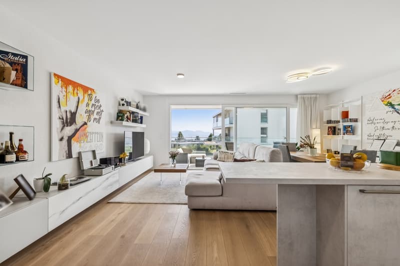 Prächtige Minergie-Wohnung mit großer Terrasse von 42 m² mit Seeblick (3)