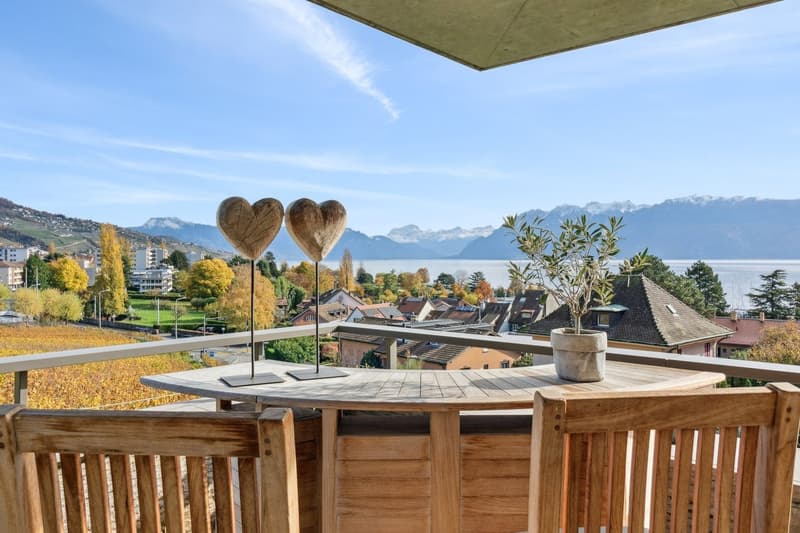 Duplex d'exception avec jardin privatif et vue lac (2)