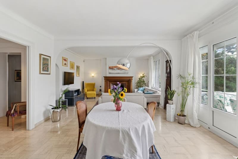 Superbe appartement avec grand jardin - Joli dégagement sur le lac (5)