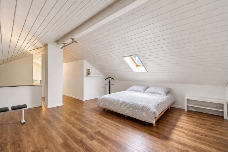 Attique de 5,5 pièces avec mezzanine (8)