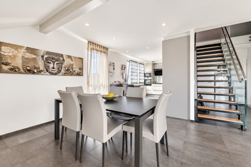 Attique de 5,5 pièces avec mezzanine (4)