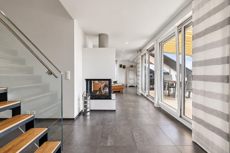 Attique de 5,5 pièces avec mezzanine (2)