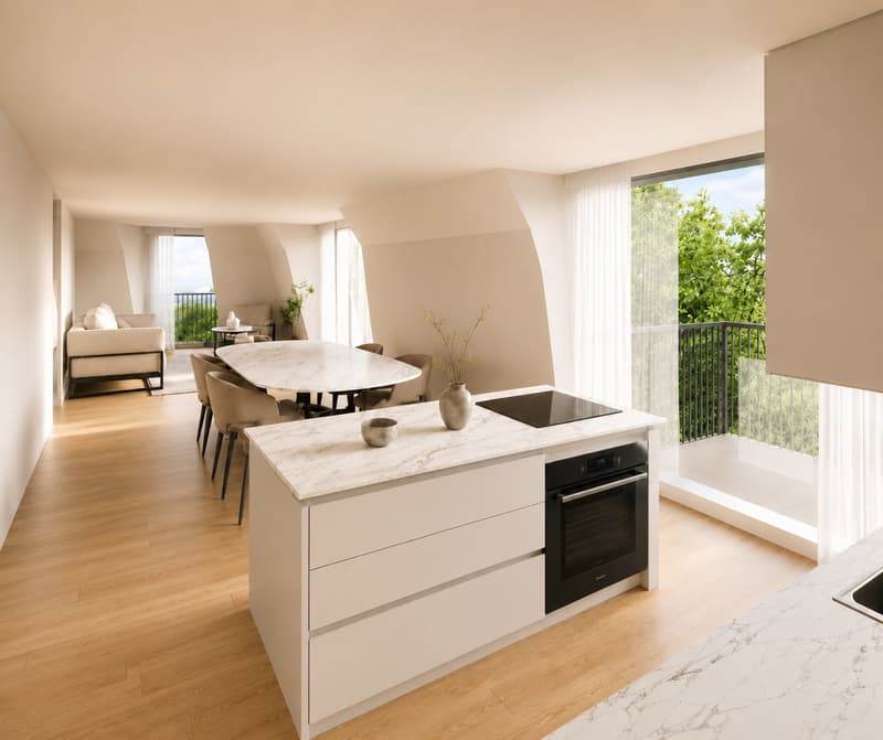 Attique contemporain de 4 pièces à Lausanne - Lot 13 (4)