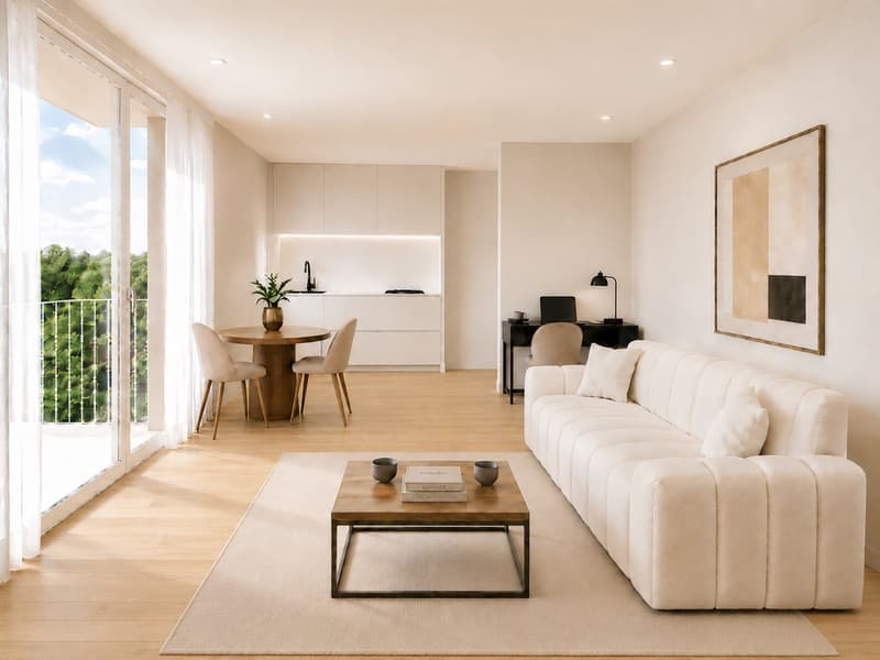 Studio contemporain et lumineux à Lausanne - Lot 07 (2)