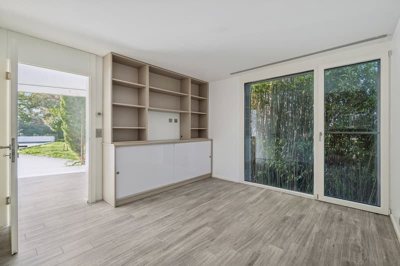 Villa d'architecte contemporaine avec piscine au Mont-sur-Lausanne (9)